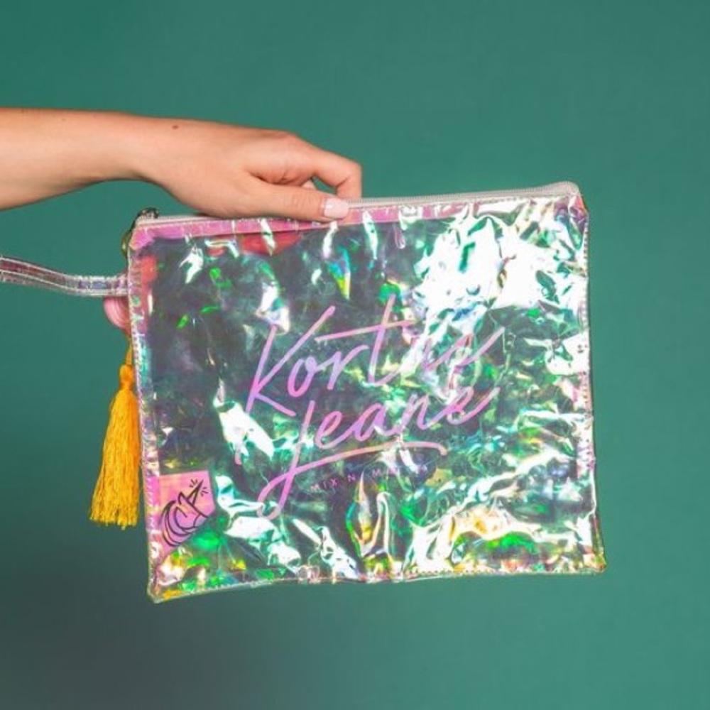 Kortni Jeane Iridescent Pouch